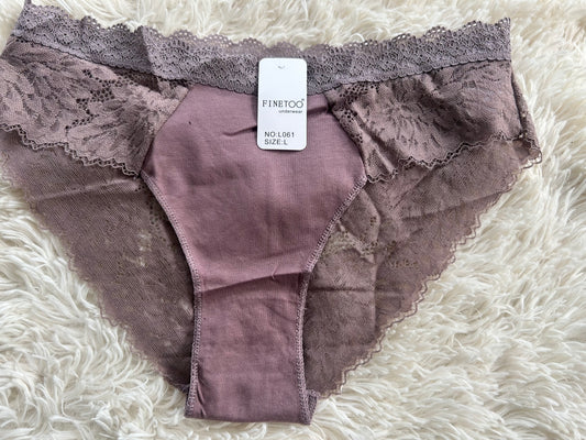 SLIP DE PETITE TAILLE GRIS