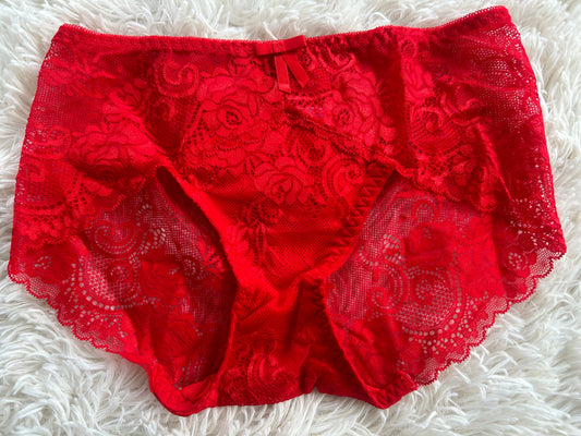 SLIP PETITE TAILLE ROUGE
